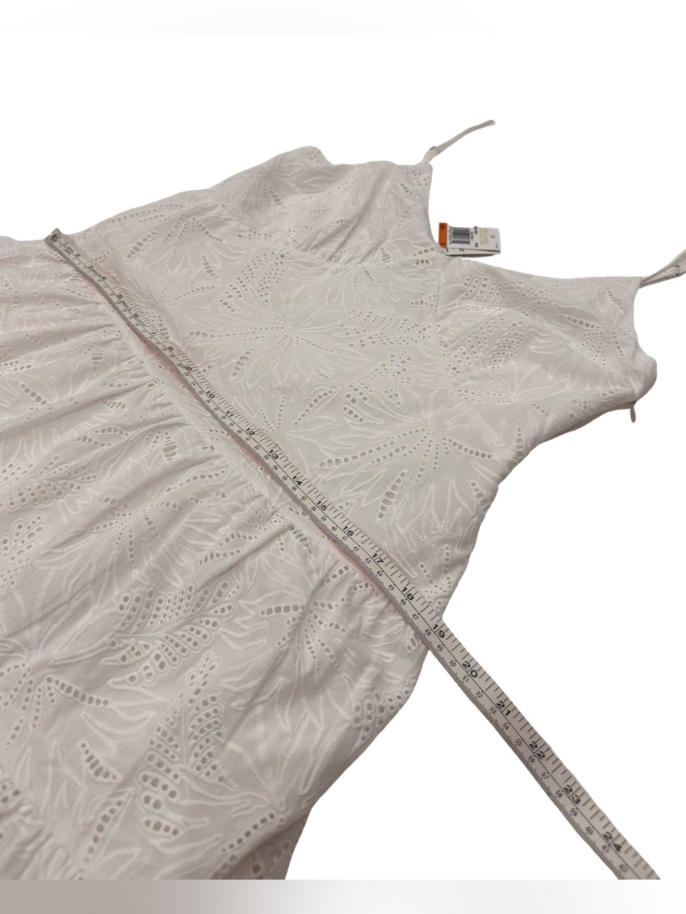 Michael Kors White Eyelet Tiered Sundress - Picture 11 of 11